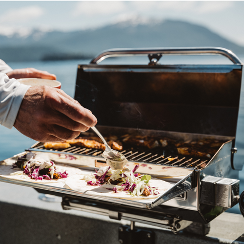Magma A10-803 ChefsMate Gas Grill 9 X 18